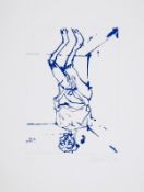 λ Georg Baselitz (b.1938) Serpentine (Blue)