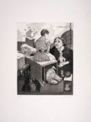 λ Paula Rego (1935-2002) Embarkation, from Six Artists: The Royal College of Art Portfolio 1992 …