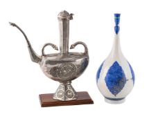 A LARGE SAMSON VASE IN PERSIAN STYLE, LATE 19TH CENTURY