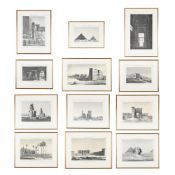 FRENCH SCHOOL (19TH CENTURY), A SET OF FOURTEEN EGYPTIAN PRINTS