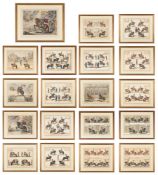 AFTER ABRAHAM VAN DIEPENBEECK, SEVENTEEN EQUESTRIAN STUDIES