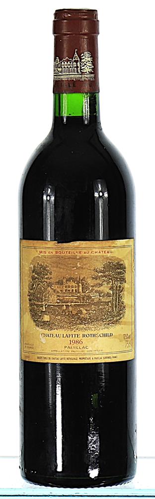 1986 Chateau Lafite Rothschild Premier Cru Classe, Pauillac