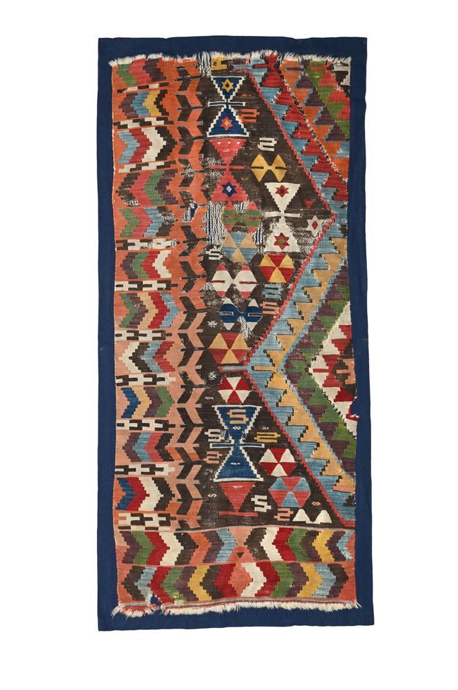 AN ANATOLIAN KILIM FRAGMENT, FIRST HALF 19TH CENTURY