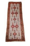 A SARAB RUNNER, approximately 400 x 140cm