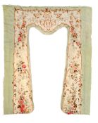 AN AUBUSSON LAMBREQUIN OR WINDOW SURROUND, EARLY 20TH CENTURY