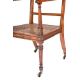 Y A PAIR OF GEORGE III SATINWOOD, EBONY BANDED AND POLYCHROME PAINTED ARMCHAIRS - Image 5 of 5