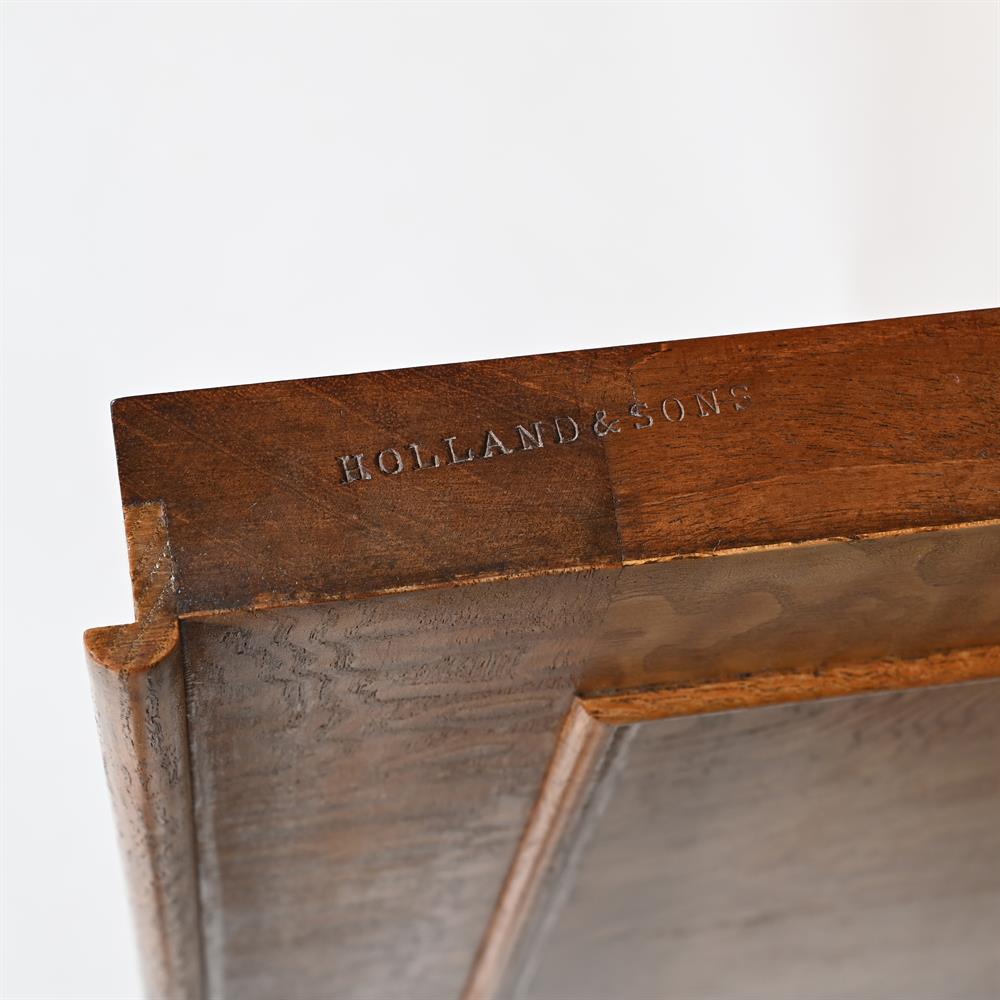 A VICTORIAN HUNGARIAN ASH CLOTHES PRESS, BY HOLLAND & SONS, CIRCA 1860 - Image 5 of 5