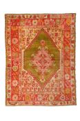 AN ANATOLIAN RUG, approximately 181 x 157cm