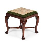 A GEORGE I WALNUT STOOL, CIRCA 1730