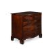 A GEORGE III MAHOGANY SERPENTINE FRONTED CHEST OF DRAWERS, CIRCA 1780 - Image 2 of 4