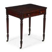 Y A REGENCY MAHOGANY SIDE OR 'CHAMBER' TABLE, ATTRIBUTED TO GILLOWS, CIRCA 1815