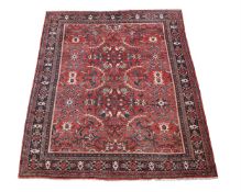 A LARGE SULTANABAD CARPET, approximately 427 x 332cm