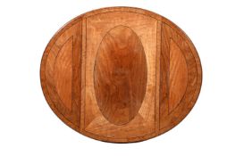 Y A GEORGE III SATINWOOD, ROSEWOOD AND LINE INLAID PEMBROKE TABLE, CIRCA 1790