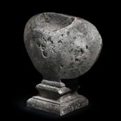 AFTER THE ANTIQUE, A CARVED MARBLE SET OF BUST SHOULDERS, PROBABLY 18TH CENTURY