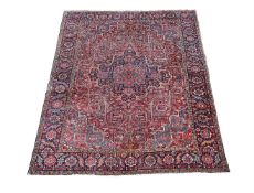 A HERIZ CARPET CIRCA 1910, approximately 390 x 299cm