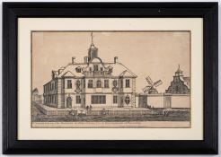 Winstanley (Henry) The Prospect of the dwelling house of Hen: Winstanley Gent: att Littlebury in …
