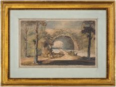 Wyatville (Jeffry) Design for His Majesty George IV's private drive underneath the Western Bridge, …