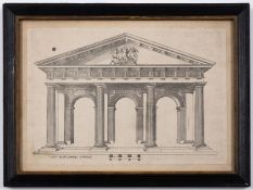 Androuet du Cerceau (Jacques) Roman triumphal arch with Doric columns, from 'Quinque et viginti …