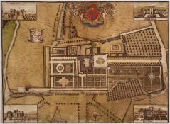 Whittell (William) Architectural survey of Hampton Court and Gardens in Herefordshire, ca. 1690s, …