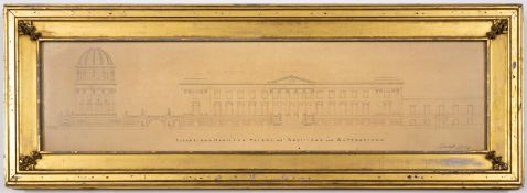 Goodridge (Henry Edmund) Elevation of a design for the Duke of Hamilton’s mausoleum, Hamilton …