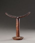 A FINELY CARVED 'BONI' NECK-REST, SOMALIA