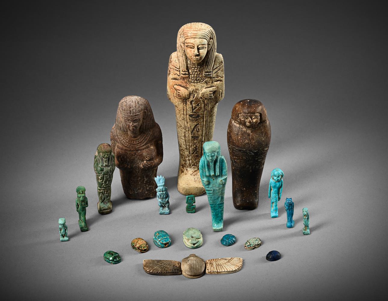 A COLLECTION OF EGYPTIAN WORKS OF ART AFTER THE ANTIQUE