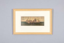 GIDEON MATTHEW FIDLER (BRITISH 1857-1942), STONEHENGE, SUNRISE; TOGETHER WITH ANOTHER (2)