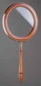 Y A LARGE LATE REGENCY ROSEWOOD GALLERY GLASS, CIRCA 1820 -1840