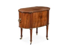 A REGENCY MAHOGANY WINE COOLER, IN THE MANNER OF GILLOWS, CIRCA 1810