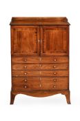 Y A ROSEWOOD SIDE CABINET, EARLY 19TH CENTURY AND LATER