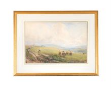 ROBERT THORPE WAITE (BRITISH 1842-1935), AT ONE START, LEWES RACES