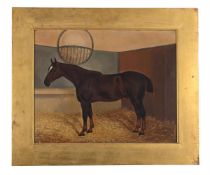 F. CLIFTON (19TH CENTURY), FRANCISCAN, A HORSE IN A STABLE
