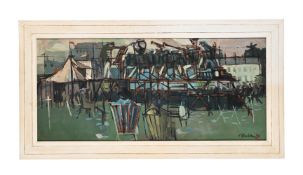 λ CLIFFORD FISHWICK (BRITISH 1923-1997), BANDSTAND