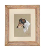 λ FRANK PROSSER (BRITISH FL. CIRCA 1895-1959), HEAD STUDY OF A DOG