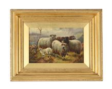 ROBERT WATSON (BRITISH 1855-1916), SHEEP IN A LANDSCAPE