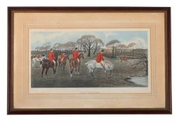 AFTER T. N. H. WALSH, A SET OF FOUR HUNTING PRINTS