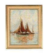 ENGLISH SCHOOL (19TH CENTURY), SAILING BOATS