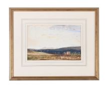 λ CECIL ARTHUR HUNT (BRITISH 1873-1965), HIGHLAND, NEAR SKIPPEN, STIRLINGSHIRE