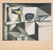 λ Pablo Picasso (1881-1973) after. Chouette dans un Intérieur (Czwiklitzer 69)