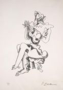 λ Ossip Zadkine (1888-1967) Figure with Guitar