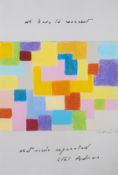 λ Etel Adnan (1925-2021) We have to reconnect what words separated