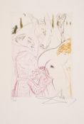 λ Salvador Dalí (1904-1989), Le jument de compère Pierre, from Le Decameron (Field 72-8I; M&L 560)