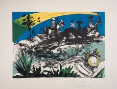 λ Salvador Dalí (1904-1989), Warrior's Dream, from Peace in Vietnam (Field 73-B; M&L 1388)