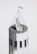λ David Hockney (b.1937), The Princess in Her Tower, from Illustrations for Six Fairy Tales from …