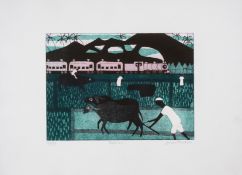 λ Julian Trevelyan (1910-1988) Buffaloes (Turner 202)