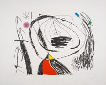 λ Joan Miró (1893-1983) Plate V, from Série Mallorca (Dupin 614)