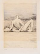 λ Henry Moore (1898-1986) Reclining Figures Man and Woman II (Cramer 362)
