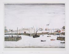 λ Laurence Stephen Lowry (1887-1976) The Harbour