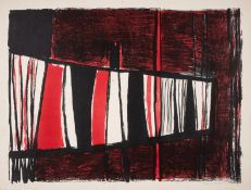 λ Terry Frost (1915-2003) Composition in Red and Black (Kemp 27)