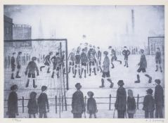 λ Laurence Stephen Lowry (1887-1976) The Football Match